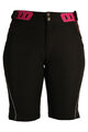 HAVEN Cycling shorts without bib - SINGLETRAIL WMS - black/pink