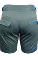 HAVEN Cycling shorts without bib - AMAZON LADY - grey/blue
