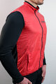 HAVEN Cycling gilet - FEATHERLITE BREATH - red/black