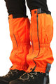 HAVEN Cycling leg warmers - ICEBRAKER BLACK - orange