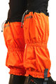 HAVEN Cycling leg warmers - ICEBRAKER BLACK - orange