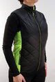 HAVEN Cycling gilet - THERMAL - black/yellow