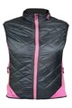 HAVEN Cycling gilet - THERMAL - black/pink
