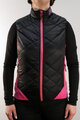 HAVEN Cycling gilet - THERMAL - black/pink