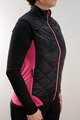 HAVEN Cycling gilet - THERMAL - black/pink