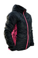 HAVEN Cycling thermal jacket - THERMAL - black/pink