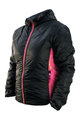 HAVEN Cycling thermal jacket - THERMAL - black/pink