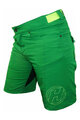 HAVEN Cycling shorts without bib - AMAZON - green/yellow