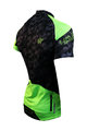 HAVEN Cycling short sleeve jersey - SINGLETRAIL - black/green