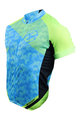 HAVEN Cycling short sleeve jersey - SINGLETRAIL - blue/green