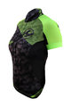 HAVEN Cycling short sleeve jersey - SINGLETRAIL WOMEN - black/green