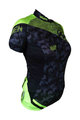 HAVEN Cycling short sleeve jersey - SINGLETRAIL WOMEN - black/green