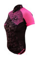 HAVEN Cycling short sleeve jersey - SINGLETRAIL WOMEN - black/pink