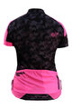 HAVEN Cycling short sleeve jersey - SINGLETRAIL WOMEN - black/pink