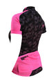 HAVEN Cycling short sleeve jersey - SINGLETRAIL WOMEN - black/pink