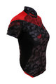 HAVEN Cycling short sleeve jersey - SINGLETRAIL WOMEN - black/red