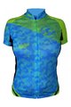 HAVEN Cycling short sleeve jersey - SINGLETRAIL WOMEN - blue/green