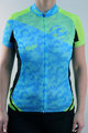 HAVEN Cycling short sleeve jersey - SINGLETRAIL WOMEN - blue/green