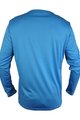 HAVEN Cycling summer long sleeve jersey - NAVAHO II LONG - blue/orange