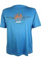 HAVEN Cycling short sleeve jersey - NAVAHO II SHORT - blue/orange