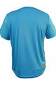 HAVEN Cycling short sleeve jersey - NAVAHO II SHORT - blue/orange