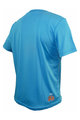 HAVEN Cycling short sleeve jersey - NAVAHO II SHORT - blue/orange