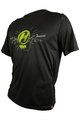 HAVEN Cycling short sleeve jersey - NAVAHO II SHORT - black/green