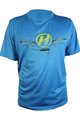 HAVEN Cycling short sleeve jersey - NAVAHO II SHORT - blue/green
