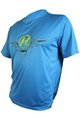 HAVEN Cycling short sleeve jersey - NAVAHO II SHORT - blue/green
