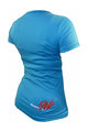 HAVEN Cycling short sleeve jersey - AMAZON II SHORT - blue/pink