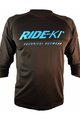 HAVEN Cycling short sleeve jersey - RIDE-KI - black/blue