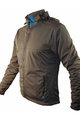HAVEN Cycling thermal jacket - NALISHA - grey/blue