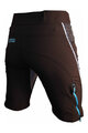 HAVEN Cycling shorts without bib - SINGLETRAIL LADY - black/blue