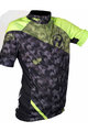 HAVEN Cycling short sleeve jersey - SINGLETRAIL KID - black/green
