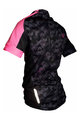 HAVEN Cycling short sleeve jersey - SINGLETRAIL KID - black/pink