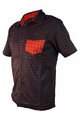 HAVEN shirt - AGNESS SLIMFIT - black/red