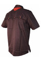 HAVEN shirt - AGNESS SLIMFIT - black/red