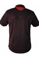 HAVEN shirt - AGNESS SLIMFIT - black/red