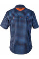 HAVEN shirt - AGNESS SLIMFIT - orange/blue