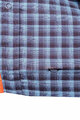 HAVEN shirt - AGNESS SLIMFIT - blue/orange
