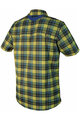 HAVEN shirt - AGNESS SLIMFIT - blue/yellow