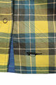 HAVEN shirt - AGNESS SLIMFIT - blue/yellow