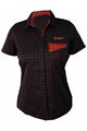 HAVEN shirt - AGNESS SLIMFIT - black/red