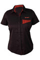HAVEN shirt - AGNESS SLIMFIT - black/red