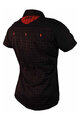 HAVEN shirt - AGNESS SLIMFIT - black/red