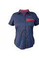 HAVEN shirt - AGNESS SLIMFIT - blue/pink