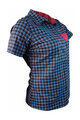 HAVEN shirt - AGNESS SLIMFIT - blue/pink