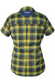 HAVEN shirt - AGNESS SLIMFIT - blue/yellow