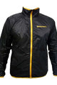 HAVEN Cycling windproof jacket - FEATHERLITE CONTINENTAL - black/orange