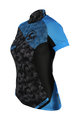 HAVEN Cycling short sleeve jersey - SINGLETRAIL WOMEN - black/blue